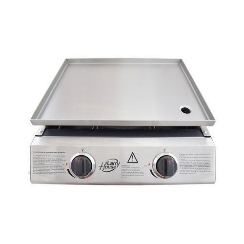 PLANCHA ASAR LARRY HOUSE LH1644 2F GAS INOX